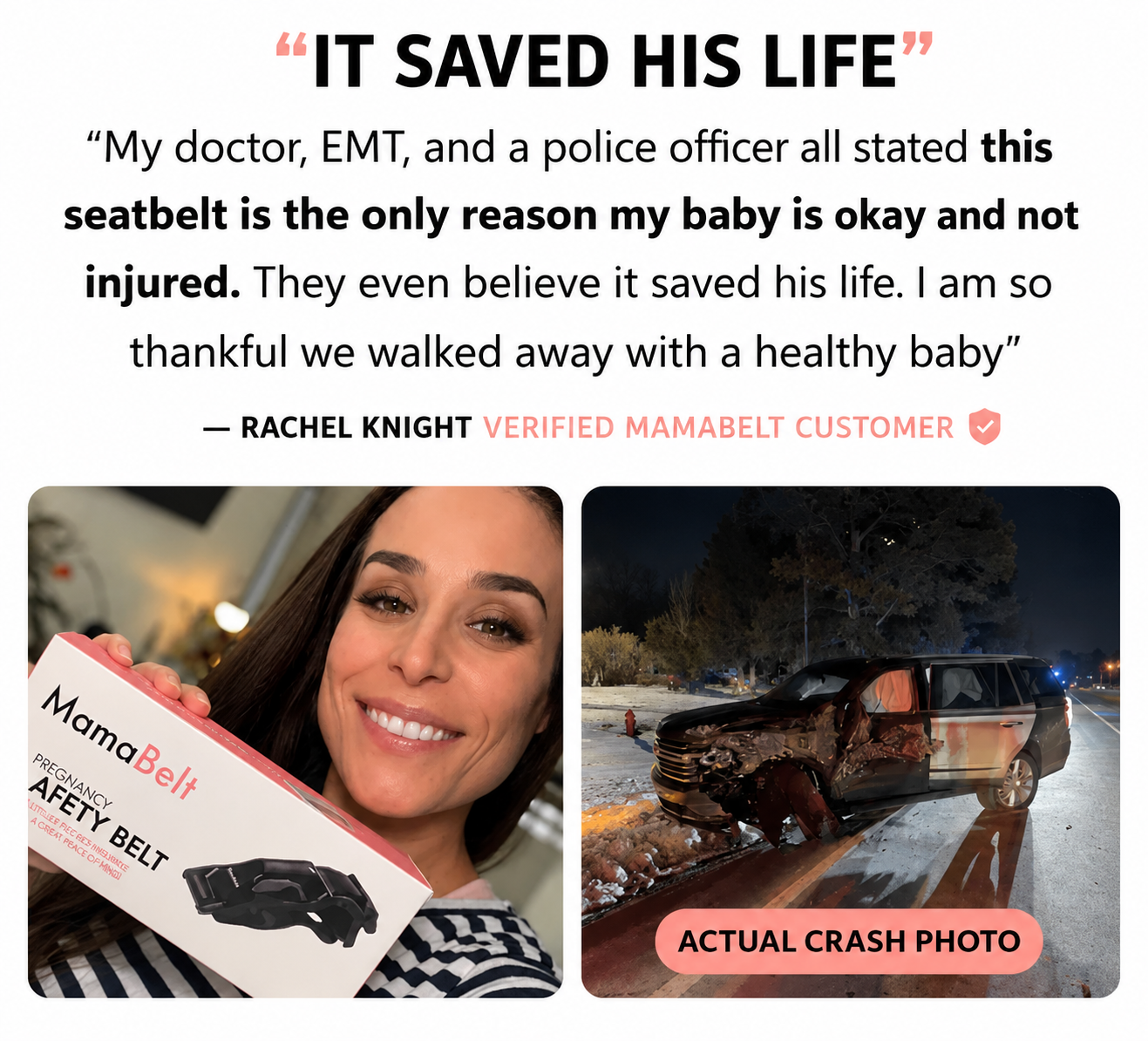MamaBelt™ Pregnancy Safety Belt Adjuster