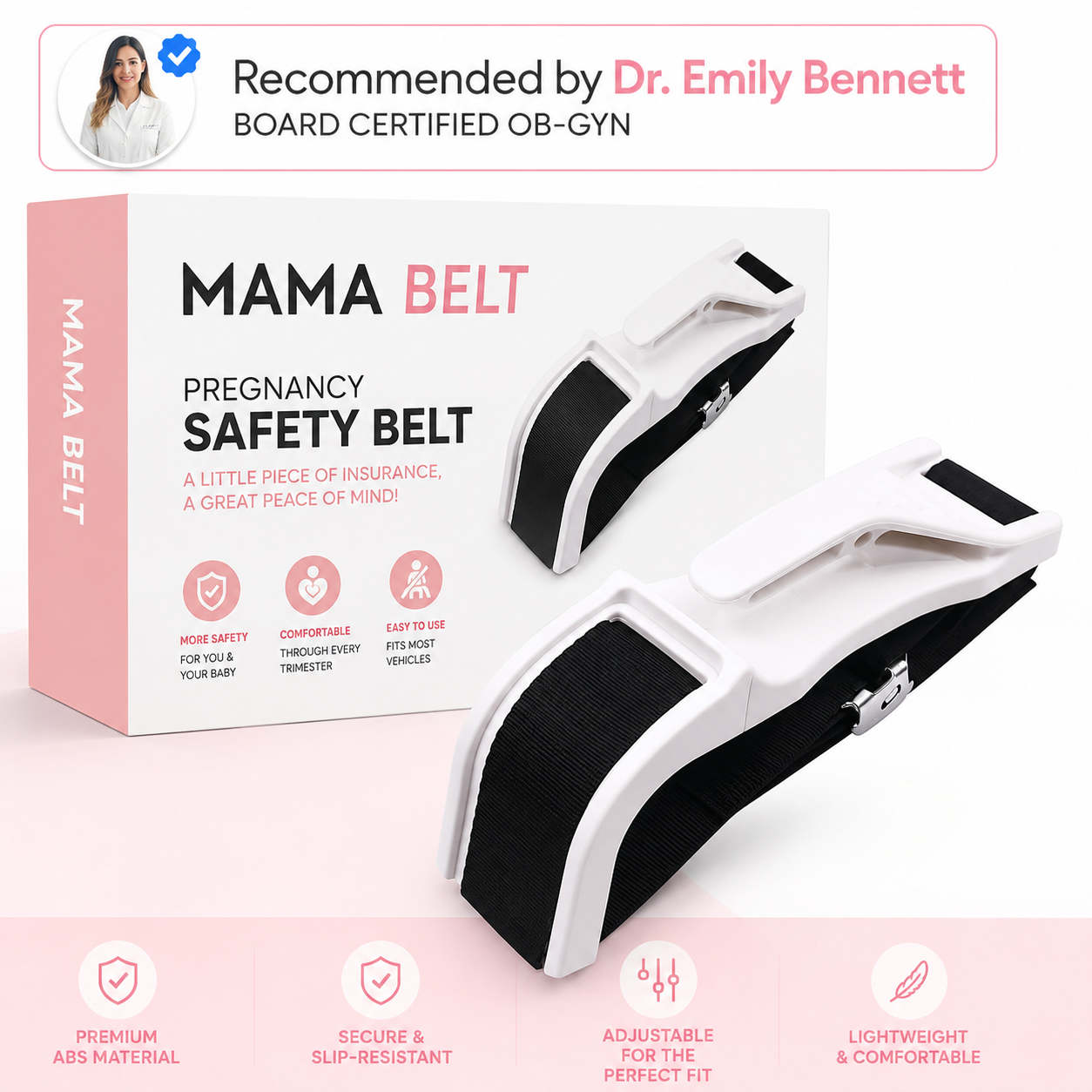 MamaBelt™ Pregnancy Safety Belt Adjuster